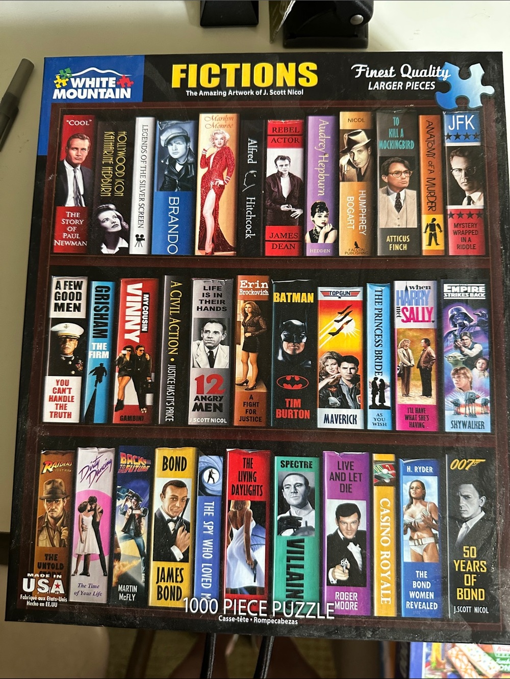 White Mountain Fictions Puzzle